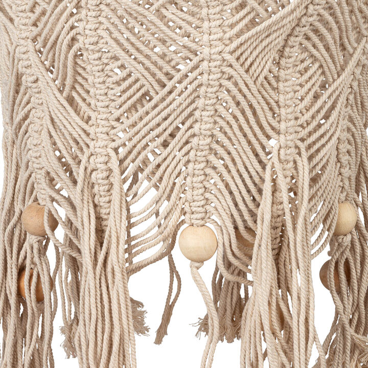 Charlie Farmhouse Macrame Nursery Ceiling Hanging