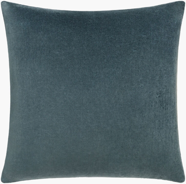 Cotton Velvet Accent Pillow