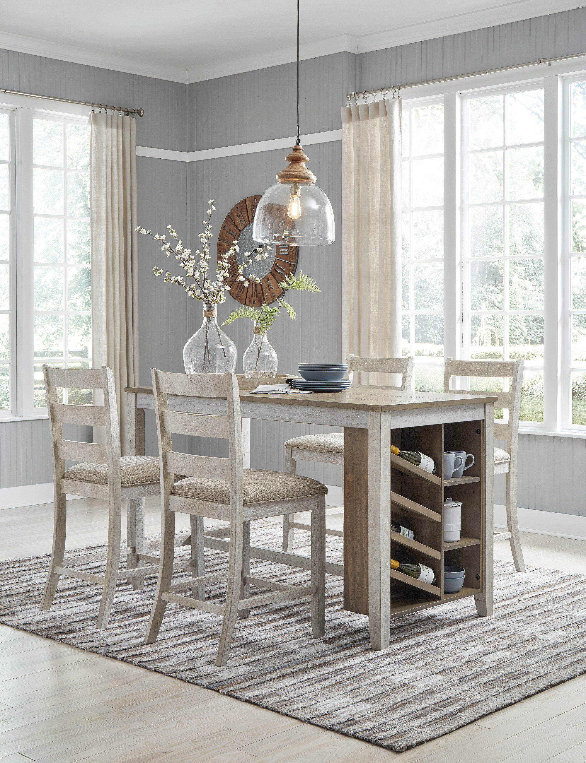 Skempton 5-Piece Counter Dining Set - Thumbnail 2