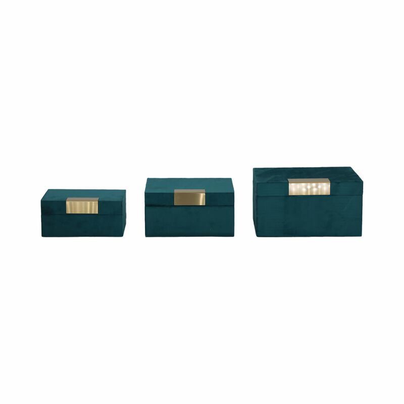 Velvet S/3 Jewelry Boxes image number 0