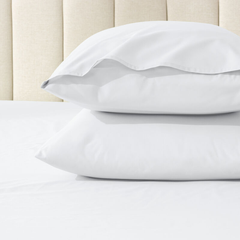 100% Organic Cotton Percale Cooling Pillowcase Set image number 4