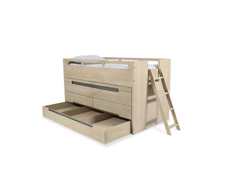 District Loft Bed with Trundle