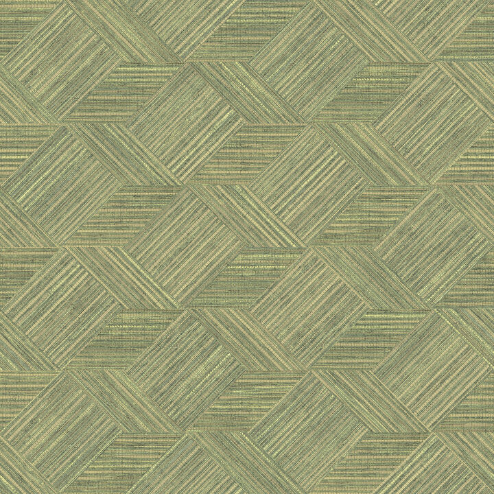 Evergreen Grassy Tile Green Wallpaper 7355