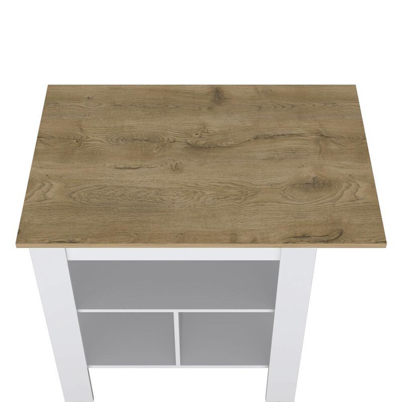 DEPOT E-SHOP Finley Kitchen Island with Counter Space