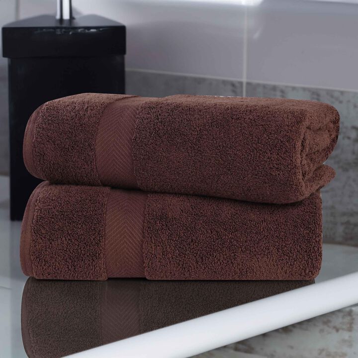2-Piece Combed Cotton Bath Sheet Set &ndash; Smart-Dry, Plush & Quick-Drying