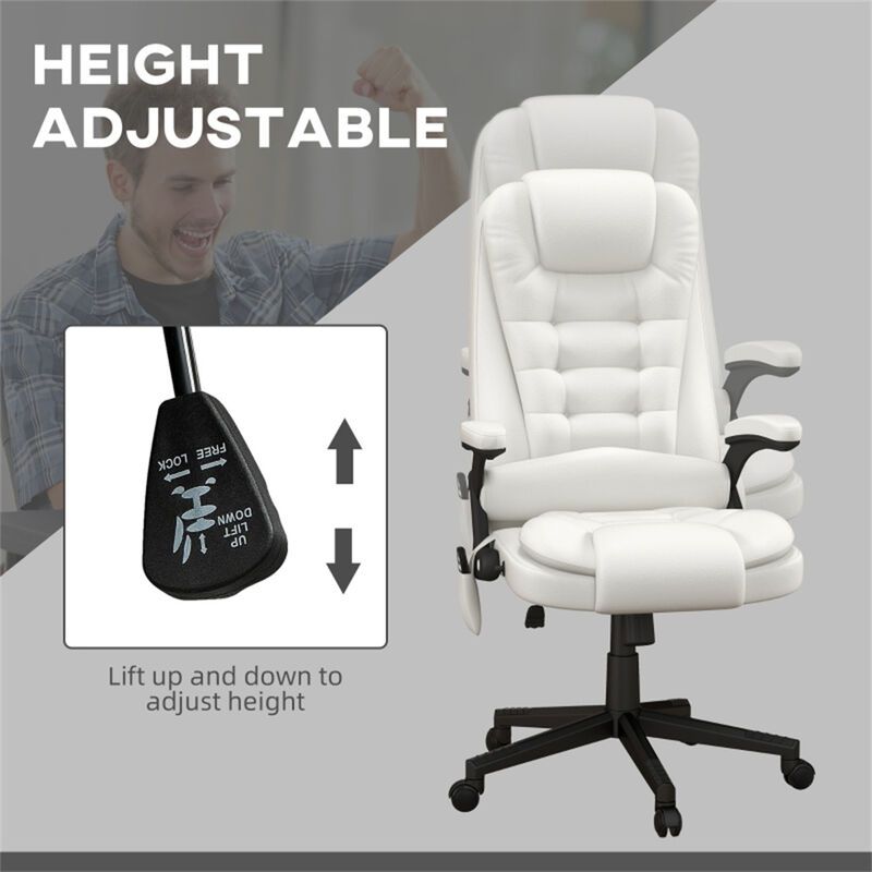 Adjustable office chair with breathable mesh - Comfortable seating for home office