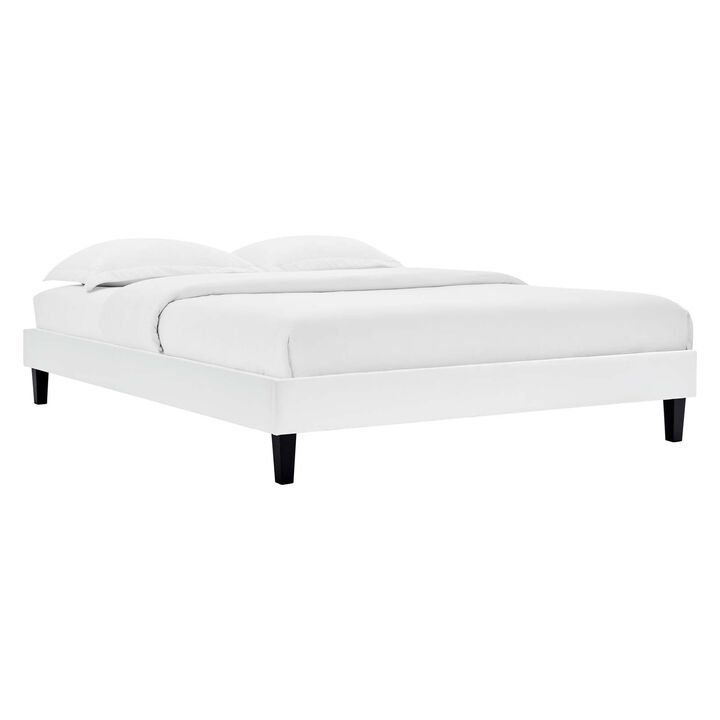 Modway - Reign Full Performance Velvet Platform Bed Frame