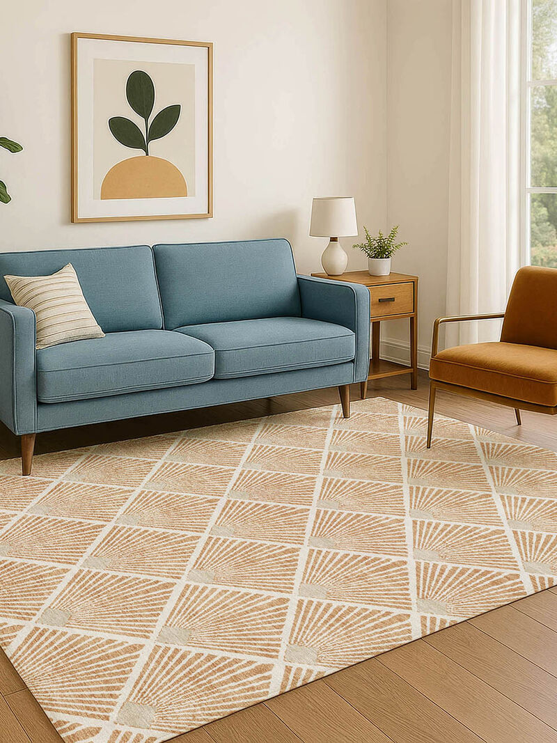 The Reserve TR9 Copper 8' x 10' Rug