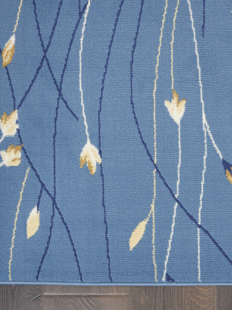 Grafix GRF15 Light Blue 7' x 10' Rug