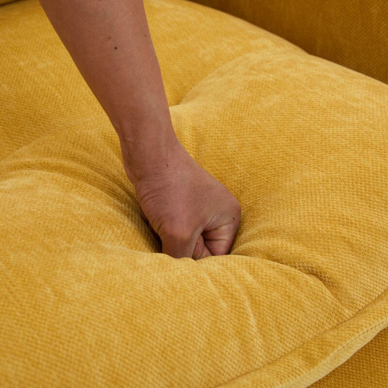 Secra Modern Chenille Swivel Accent Chair image number 7
