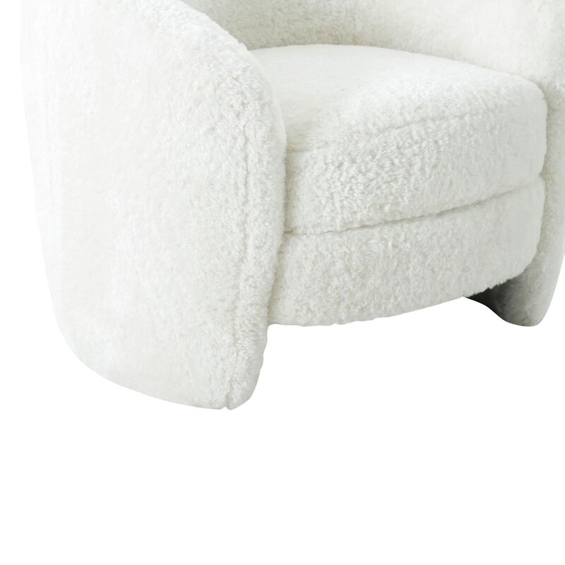 Casafoyer Dakota Faux Shearling Armchair image number 4