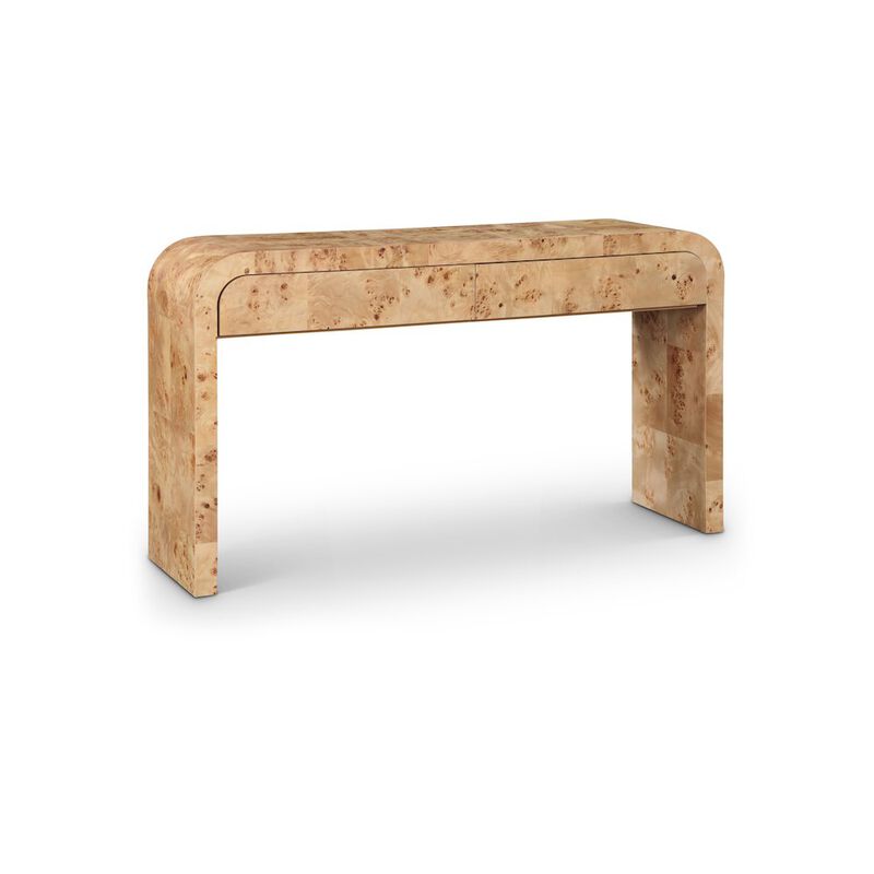 Meridian Furniture Cresthill Natural Ash Console Table