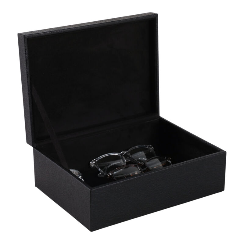 11x8" Faux Leather Snake Box image number 1
