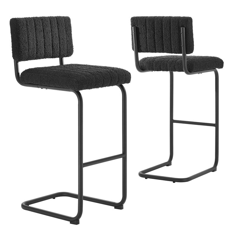 Parity Boucle Bar Stools - Set of 2 image number 6
