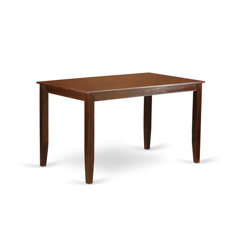 Dudley Rectangular Counter Height Dining Table 36"x60" in Mahogany Finish