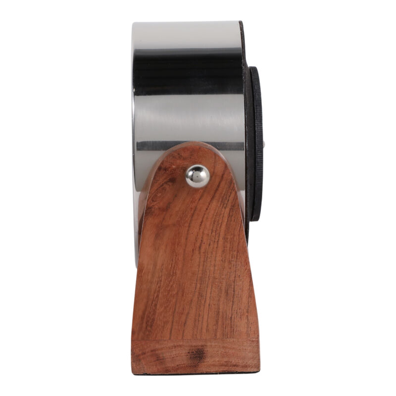 7x7" Clock On Wood Base image number 4
