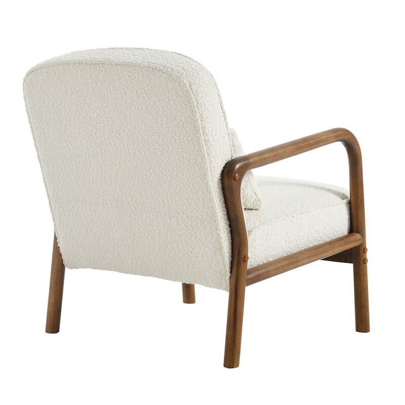 Charlie Boucle Upholstered Armchair image number 4