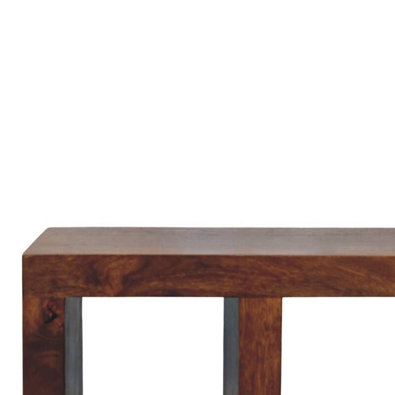 Artisan Furniture Solid Wood Orion Curved Chestnut Media Unit