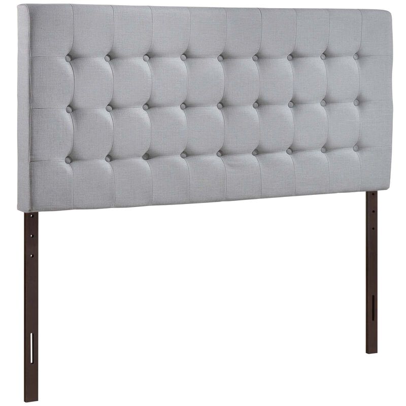 Modway - Tinble Queen Upholstered Fabric Headboard Sky Gray image number 2