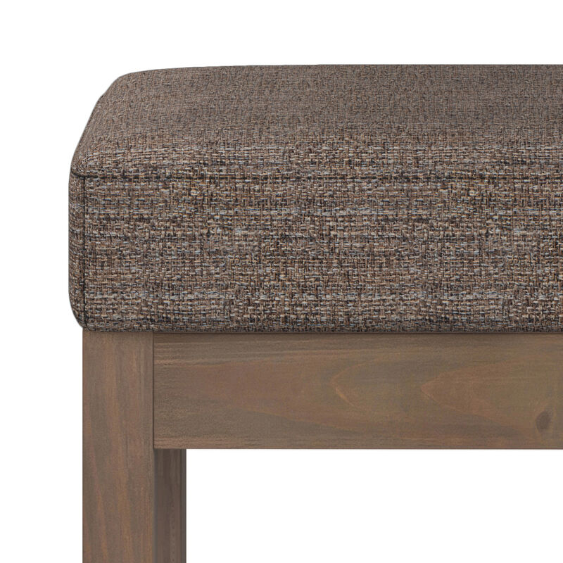 Milltown 26 in Wide Rectangle Footstool Small Ottoman Bench image number 4