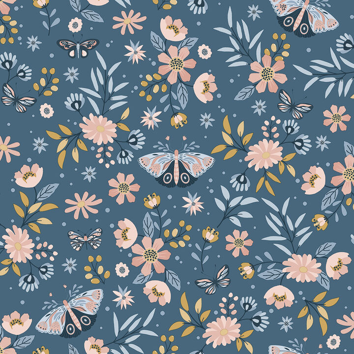 Whimsical Meadow Wallpaper