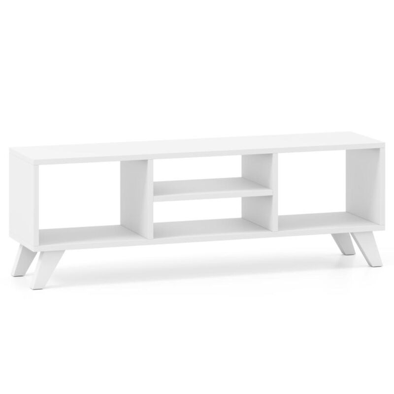 Hivvago Media TV Console Table with Raised Support Legs