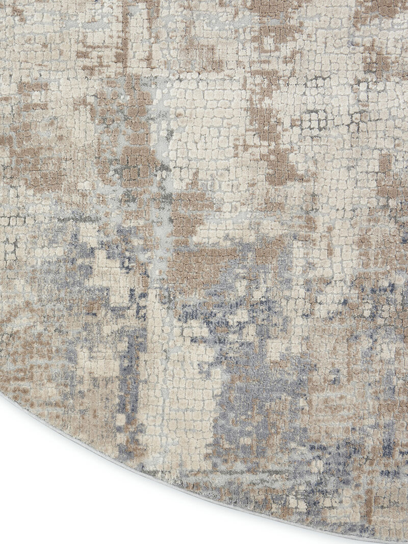 Rustic Textures RUS06 Beige/Gray 7'10" x 10'6" Rug