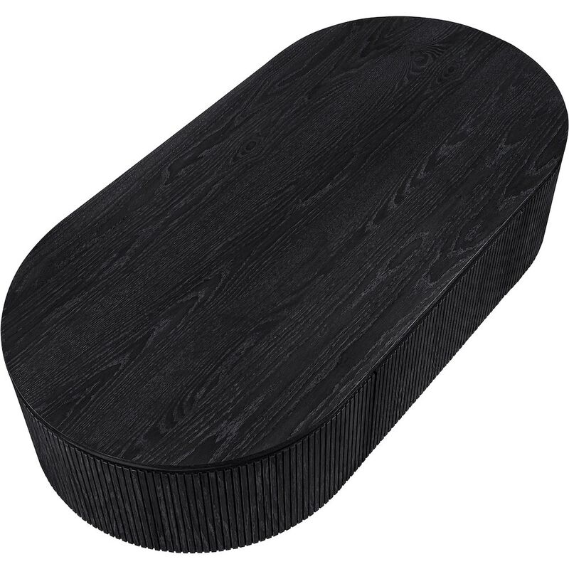 Meridian Furniture Moana Black Rubberwood Coffee Table