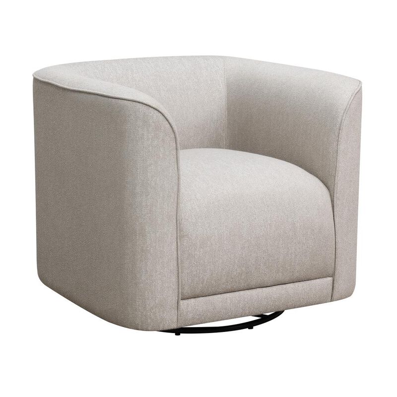 Madrona Burke Swivel Accent Chair with 360° Swivel And U-Shape