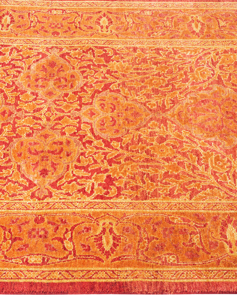 Mogul, One-of-a-Kind Hand-Knotted Area Rug  - Orange, 2' 8" x 11' 9"