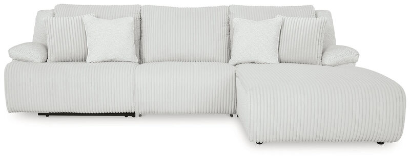 Top Tier 3-Piece Reclining Sectional Sofa Chaise image number 2