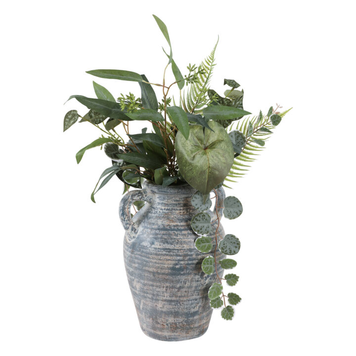 12" Vase With Handles