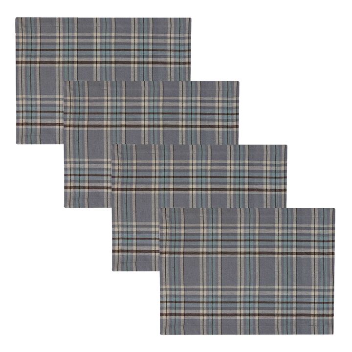 Park Designs Horizon Plaid Placemat Set of 4