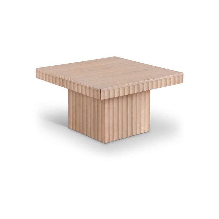 Meridian Furniture Spencer Natural Oak Veneer Coffee Table