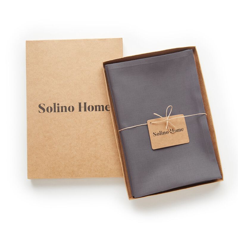 Cotton Linen Dinner Napkins - Dru - Cotton Linen Plain