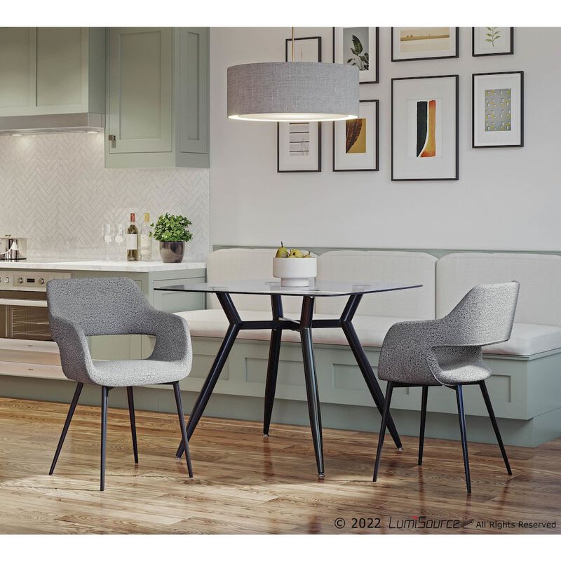 LumiSource Margarite Chair - Set of 2