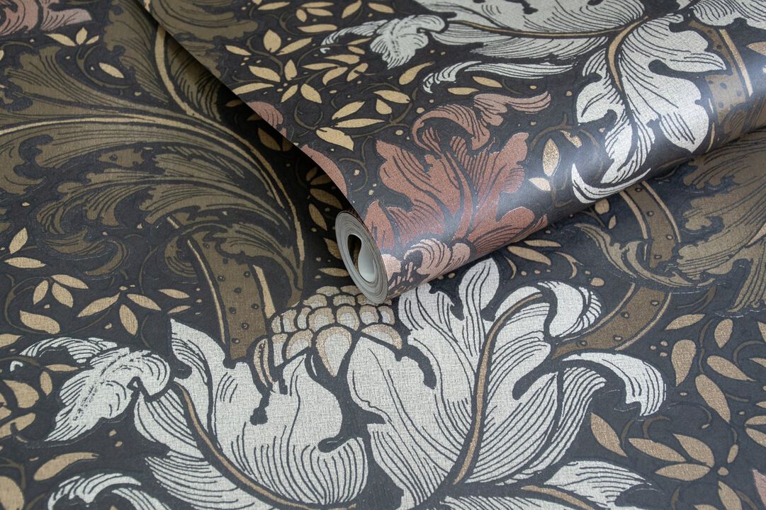Off The Wall Morris Major Bronze Brown Wallpaper LB25140