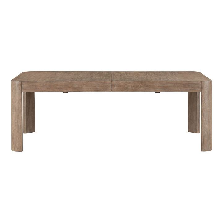 Liberty Furniture South Bend Rectangular Leg Table - Removeable Leaf - Burnished Clay