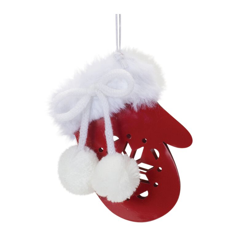 Snowflake Mitten And Stocking Ornament (Set of 12)