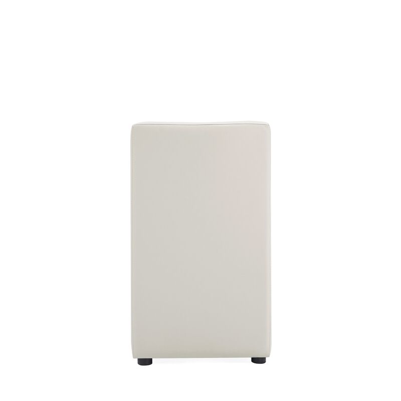 Anna Square Dining Chairs in Light Gray (Set of 2)