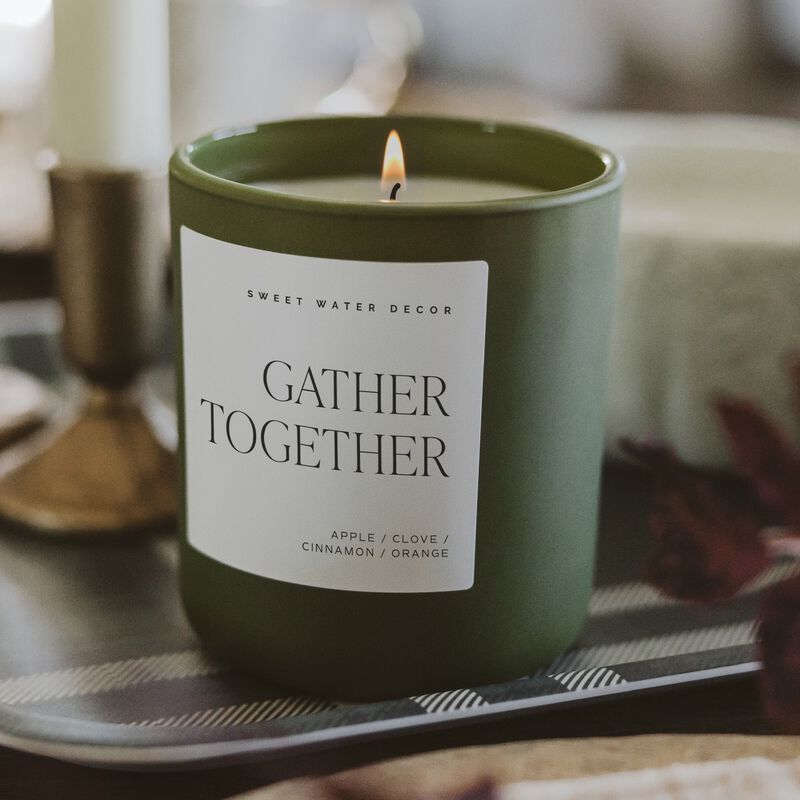 Sweet Water Decor Gather Together 15 oz Soy Candle image number 3