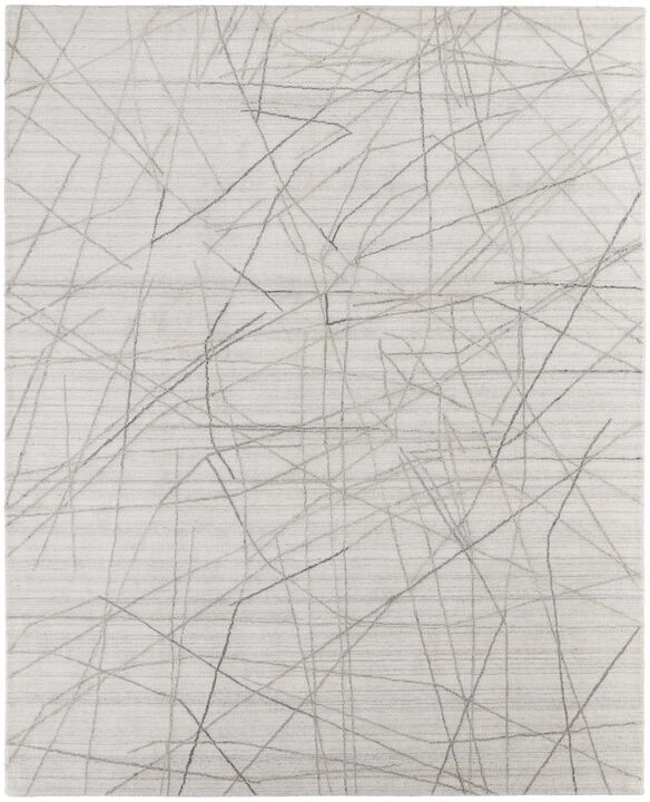 HomeRoots Abstract Hand Woven Area Rug