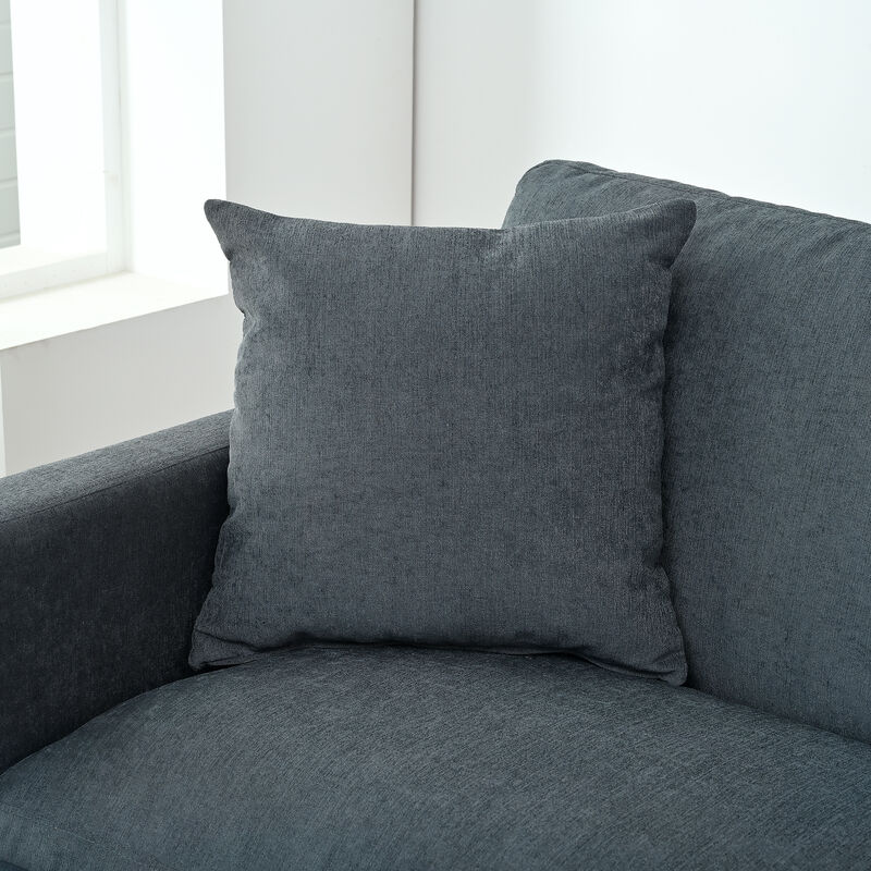 107.8" Sectional Sofa Couch 1 Ottoman image number 7