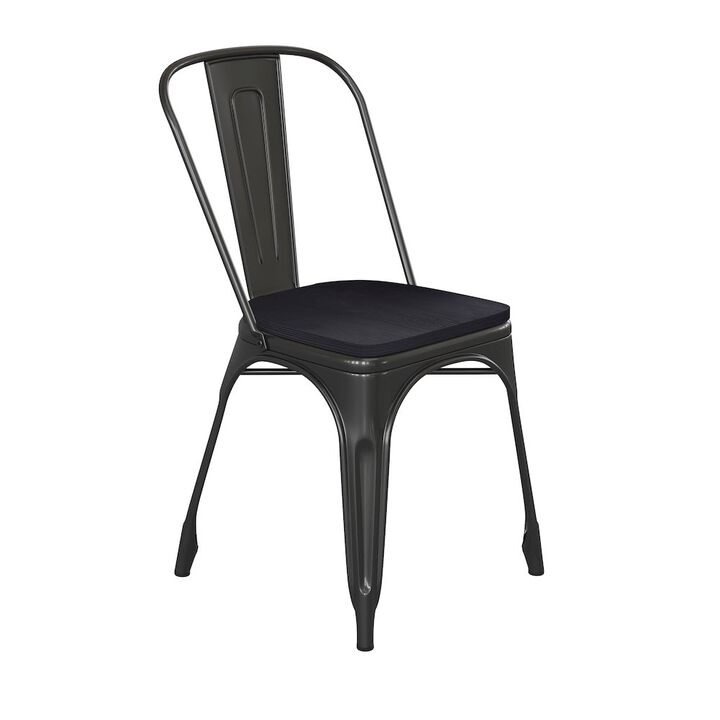 Metal Colorful Restaurant Chairs