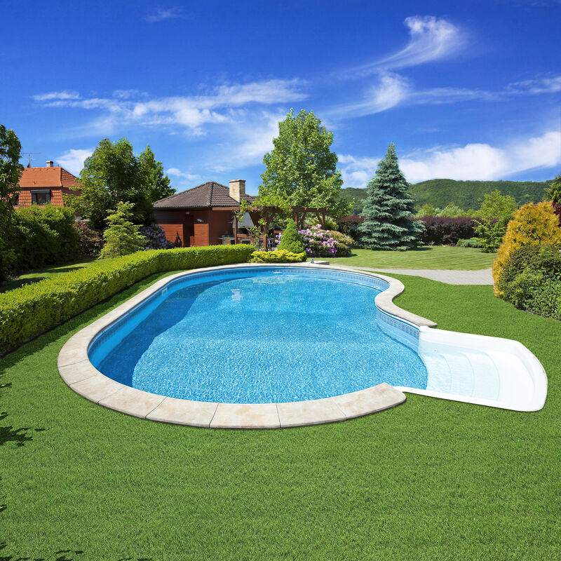 FUFU&GAGA Artificial Grass Rug (118.1" L x 78.7" W), Lush Green Turf for Indoor & Outdoor Use