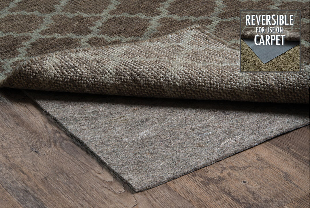 Luxury 5E 8'8" x 11'8" Grey Rug Pad