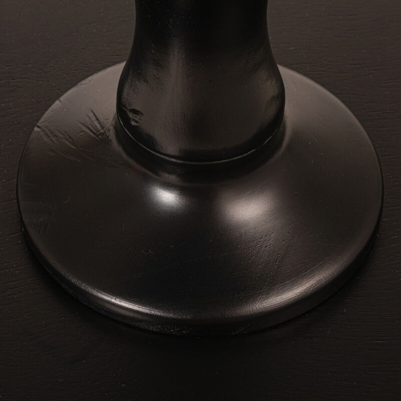 Spindle Side Table, Black image number 5