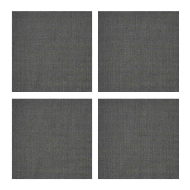 Split P Charcoal Elements Solid Napkin Set of 4