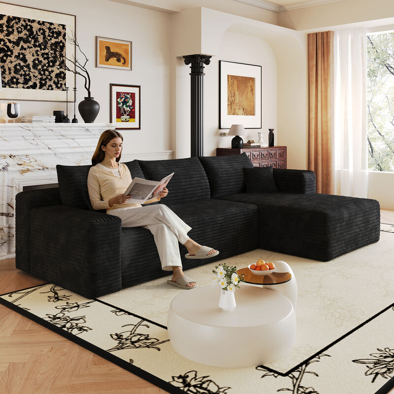 Juszut L Shaped Sectional Sofa image number 2