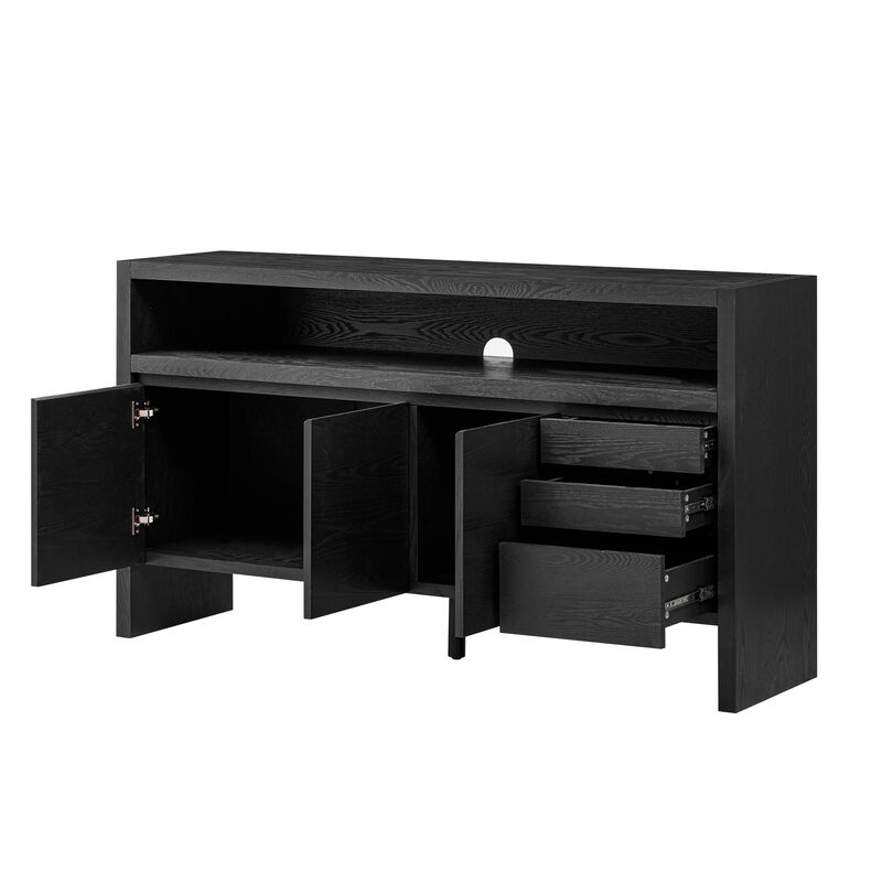Merax 3-Door Sideboard with 3 Drawers